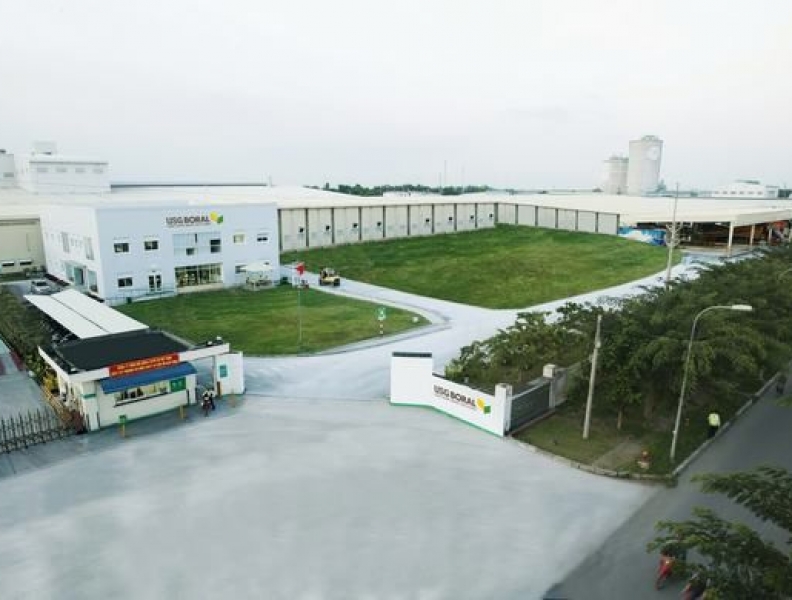 NHÀ MÁY USG BORAL VIỆT NAM 